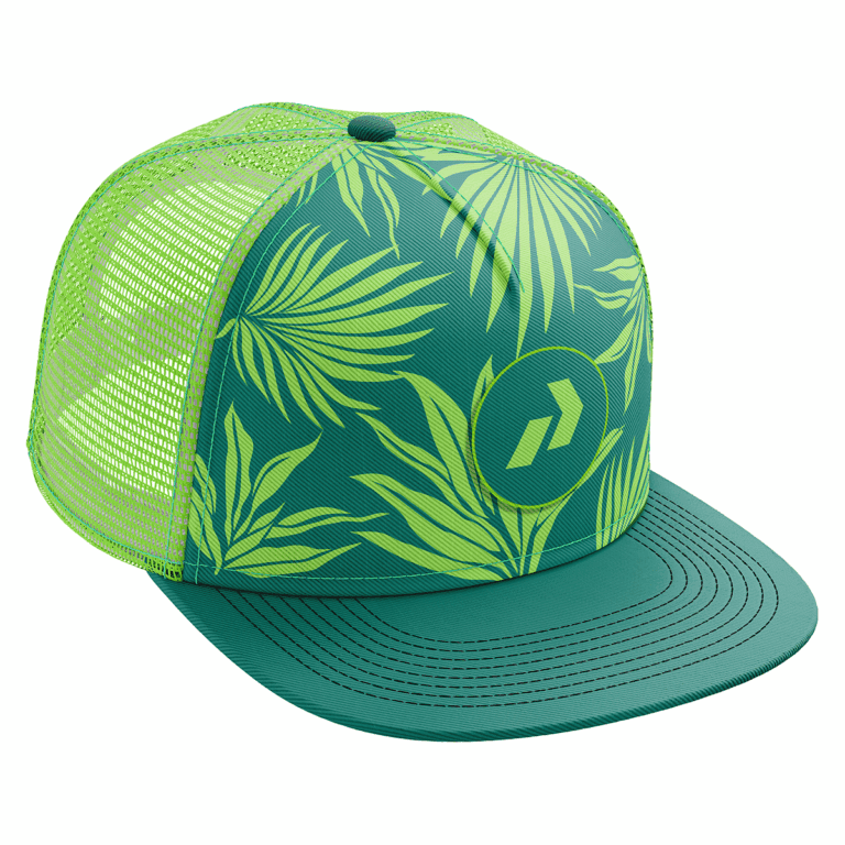 Palms Snapback Mesh Cap — Prodigy Edition design