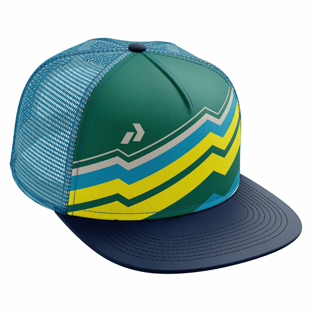 Mountain Chevron Snapback Mesh Cap — Prodigy Edition design
