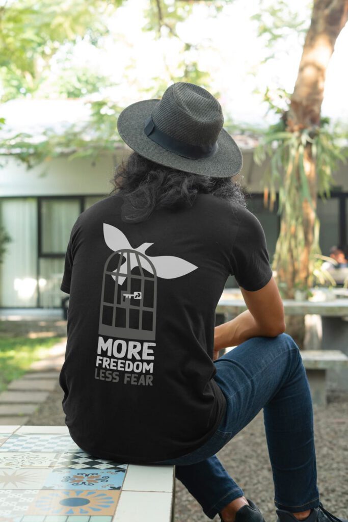More Freedom, Less Fear — Prodigy Edition design